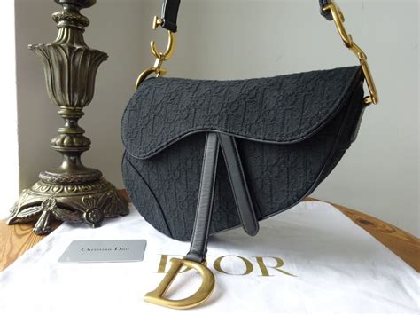 dior saddle bag black calf vestiare|Dior oblique saddle bag.